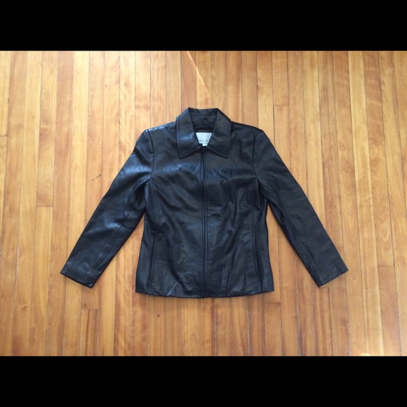 NWOT!Nine West 100% leather jacket - Picture 2 of 8